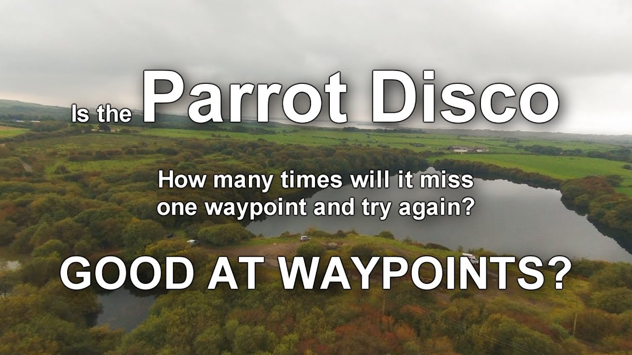 parrot disco waypoints