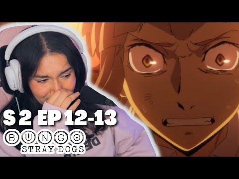THEY BEAT THE GUILD│BUNGO STRAY DOGS S2 EP 12-13 REACTION