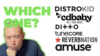 Music Distribution Breakdown: CD Baby, DistroKid, Amuse, Tunecore, Ditto, ReverbNation