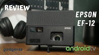 Reseña del proyector con Android TV: Epson EF-12