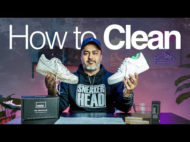 How To Clean Dirty Sneakers? This Ultimate Cleaning Kit by Shoegr Changes  Everything!