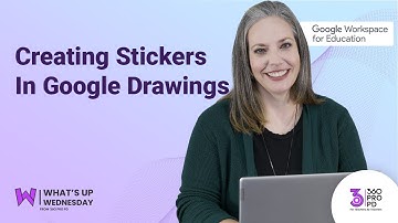 Creating Stickers in Google Drawings