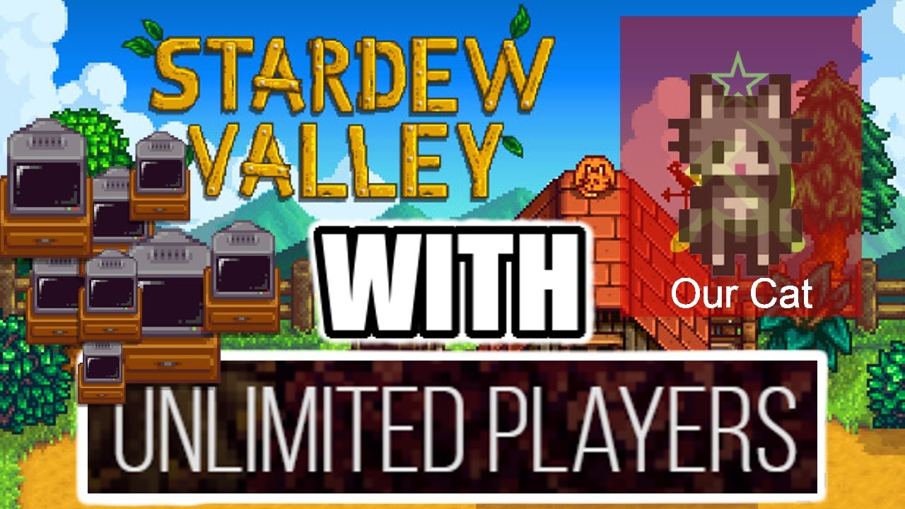 Stardew Valley BUT it's an OPEN SERVER YouTube