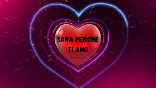 Sara Perche Ti Amo EDM Edit John Alenca