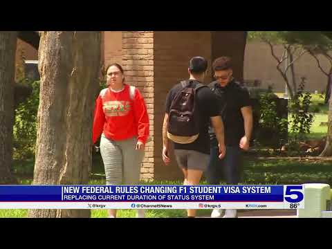 UTRGV international students among those affected as new federal rule sets 4-year cap on F-1 visas