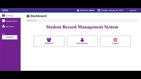Create STUDENT RECORD MANAGEMENT SYSTEM IN PHP and MySQL | Source Code & Projects | Review