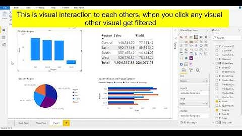 Power Bi Edit Interactions