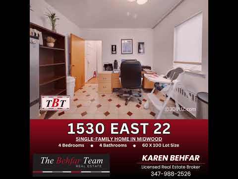 1530 East 22nd Street, Brooklyn, NY home video tour