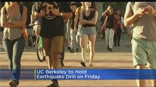 UC Berkeley Hosting Major Earthquake Drill
