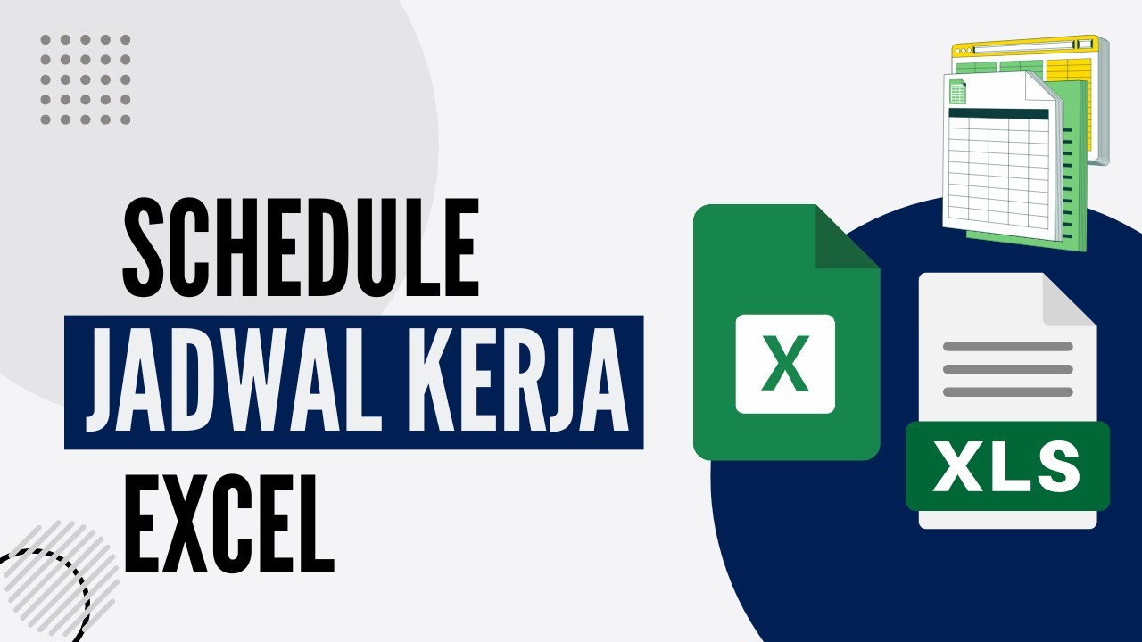 Cara Membuat Jadwal Ibadah Di Excel