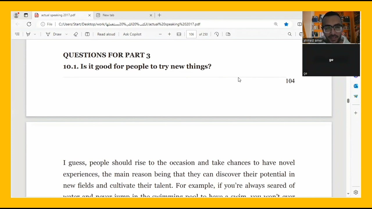 our online conversation course 😎