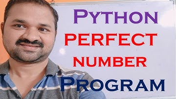 Python Program to check whether given number is perfect number or not