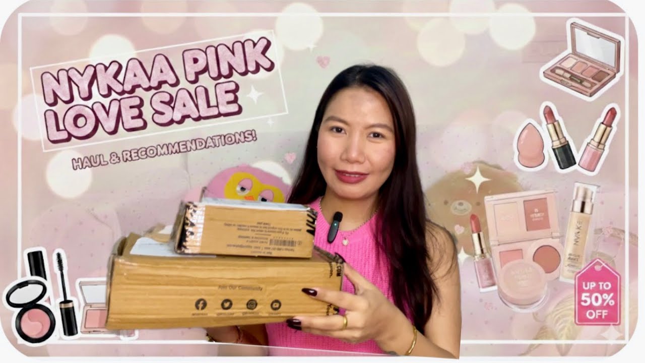 NYKAA PINK LOVE SALE HAUL 2026! 💖 Best Finds ever 💄💕✨ #nykaahaul #nykaa  @Alinaagurung 