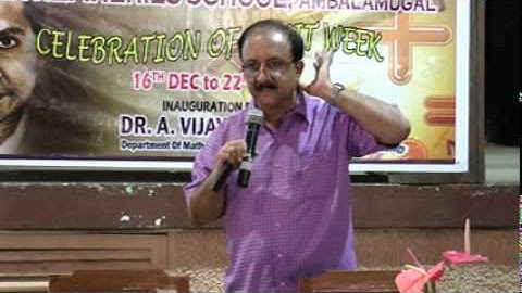 Prof. Ambat Vijayakumar,, CUSAT, Ramanujan and his legacy