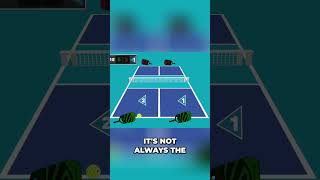 Pickleball Scoring Explained: The Confusing Third Number #shorts