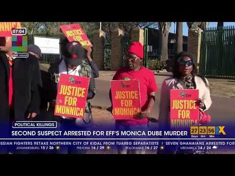 Second suspect linked to murder of EFF’s Monica Dube arrested