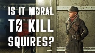 Мульт Is it Moral to Kill Child Squires Fallout 4 Lore