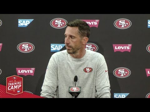 Kyle Shanahan Impressed by 49ers First Padded Practice