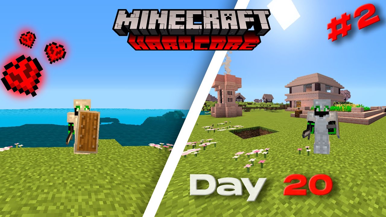 20/100 ДНЕЙ МАЙНКРАФТ ХАРДКОР НО Я ВВИШНЁВОМ БИОМЕ #minecraft # ...