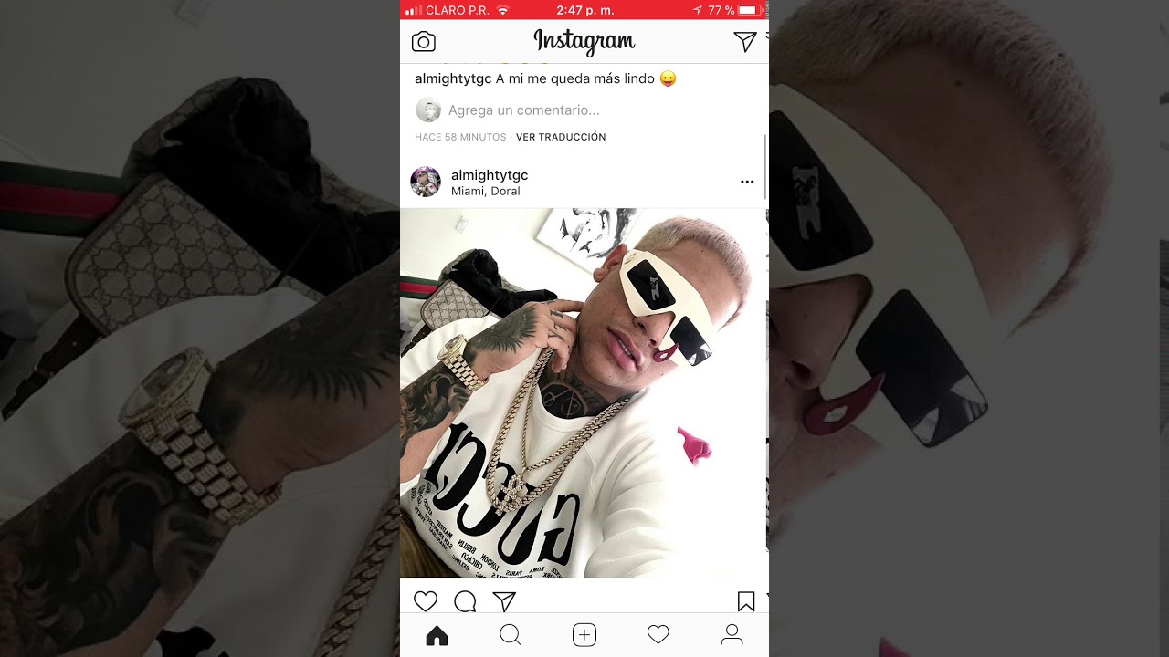 gafas gucci bad bunny