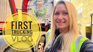 My First Trucking video | what I do at work on bulk grain transport