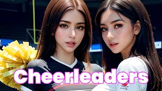 [ Ai Art 4K ] Cheerleaders (Twin Girls) Lookbook