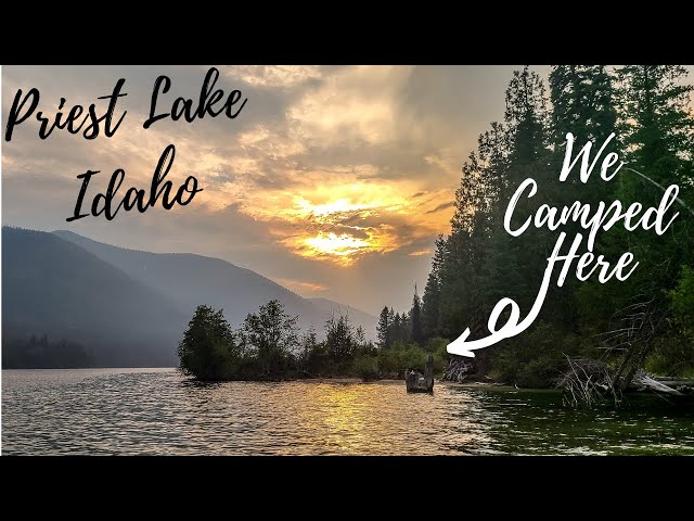 Kayak Camping In North Idaho's Remote Upper Priest Lake: See Our Kayak Camping Gear & Camp Setup! class=