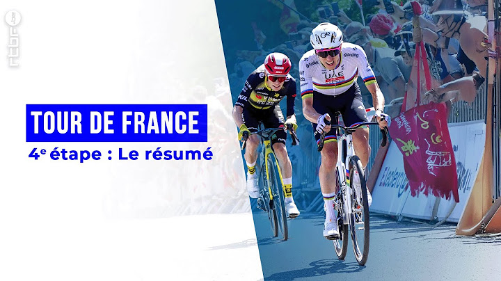 Tour de France 2025 : résumé de la 4e étape