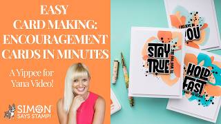 Easy Card Making: Encouragement Cards in Minutes