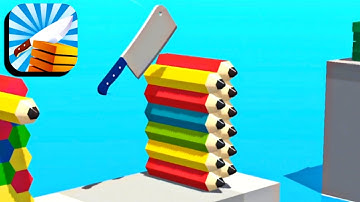 Slice It All New Update 🔪🍊✏️ All Levels 489-491 Gameplay (iOS,Android)