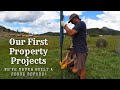 Beginner Homestead and Our First Property Projects - Moving Fence &amp; A New Gate
