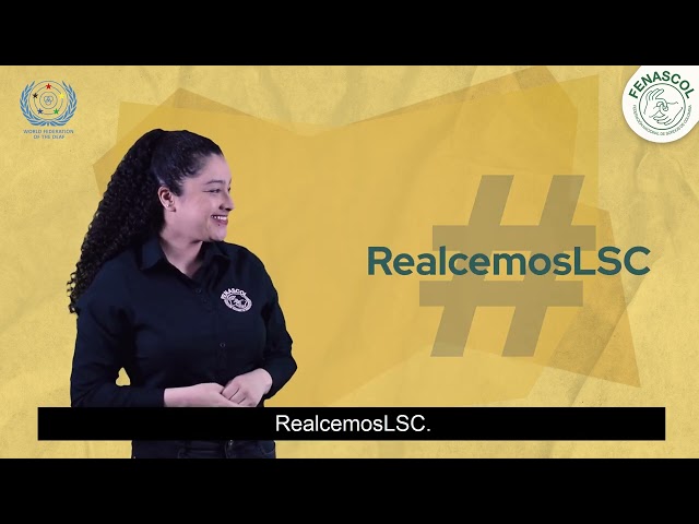 Reto #realcemoslsc Semana Internacional de las Personas Sordas 2024