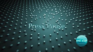 Press Pause - Audio Reflection with Ambient Rain Sounds
