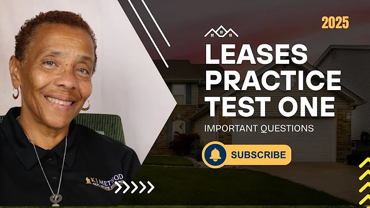 Leases Practice Test Part 1 | Real Estate Exam Prep with KJMETHOD
