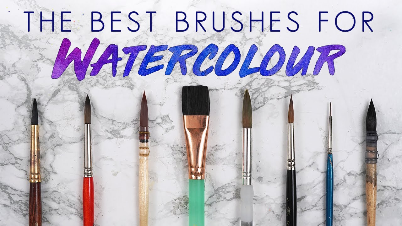 Buying watercolor brushes. How to buy watercolour brushes.