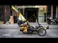 FULLY LOADED WORLD RECUMBENT CYCLE TOUR TEST RIDE