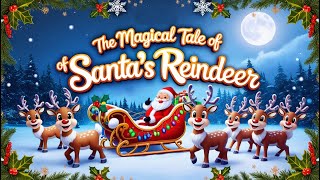 The Magical Tale of Santa’s Reindeer | Christmas Story for Kids !! English Kids  Moral Story #story