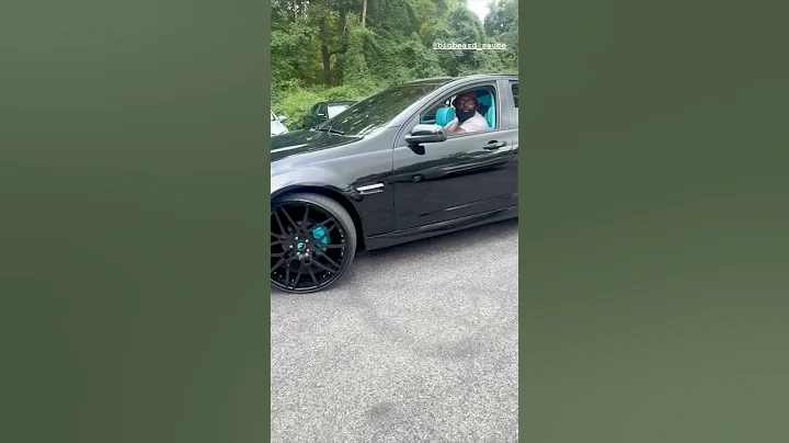 Black Pontiac G8 on 24’s Forgiatos Slidin Off