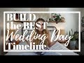 Build the BEST Wedding Day Timeline