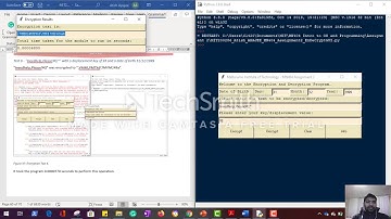 Encryption and Decryption Program Demonstration