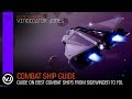 Combat Ship Guide - From Sidewinder to Fer De Lance