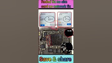 Redmi 9A no sim card no network problem solutions#mobilephonerepair​ #mobilesolutions​ #redmimobile​