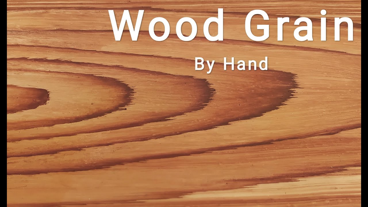 Wood Grain Brush Se Bnane Ka Tariqa. Danish Paint &Tech. YouTube