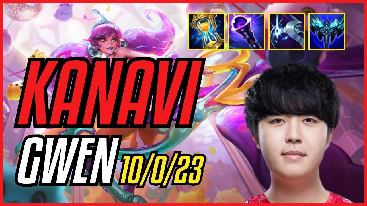 KANAVI - GWEN vs GRAVES JUNGLE - KR MASTER - PATCH 11.9