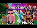 Sobreviví 100 Días En Better Minecraft Hardcore