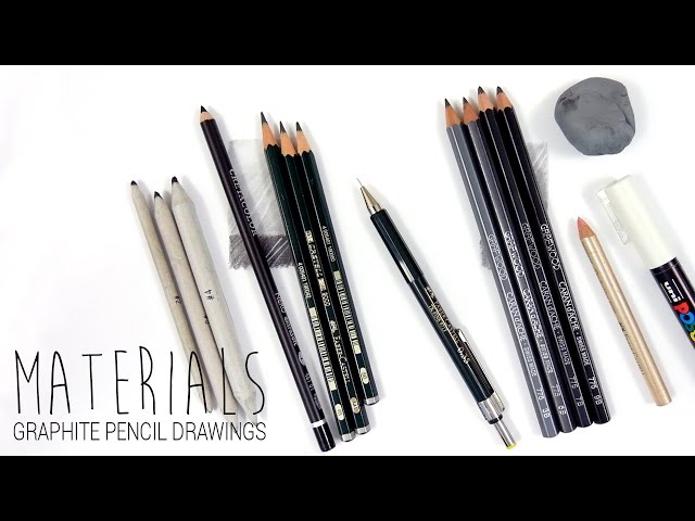 Pencil Drawing - Art Supplies & Equipment That Pencil Artists Need - How to  Draw Step by Step Drawing Tutorials