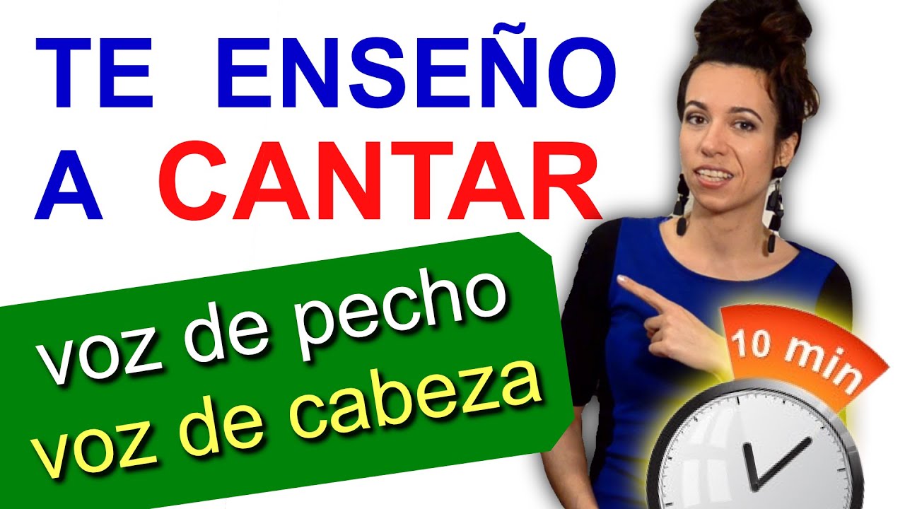¿Cómo CANTAR con VOZ DE PECHO como cantar con VOZ DE CABEZA. CLASES de ...