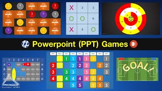 ศูนย์รวม POWERPOINT GAME สุดสนุก สำหรับครูทุกวิชา ทุกระดับชั้น (เปลี่ยนเนื้อหาได้ ฟรี...) | EP.1 screenshot 1