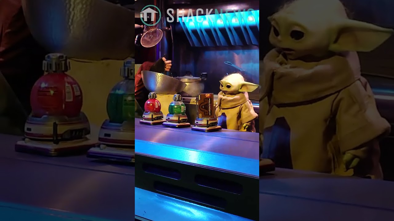 Star Wars Grogu Snack Bar #D23 #starwars #disney