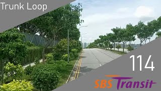 [ARCHIVED] Singapore SBS Transit Trunk Bus Service 114 Route Visual